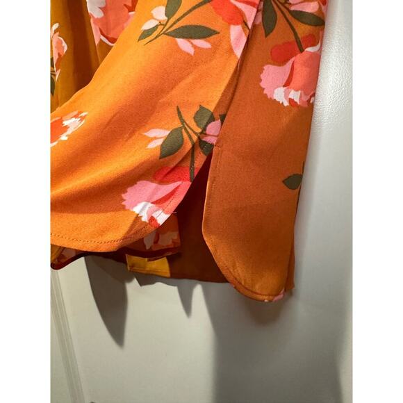 Daniel Rainn | NWT | XS Petite | Floral blouse back zipper feminine grandma boho - Picture 8 of 10